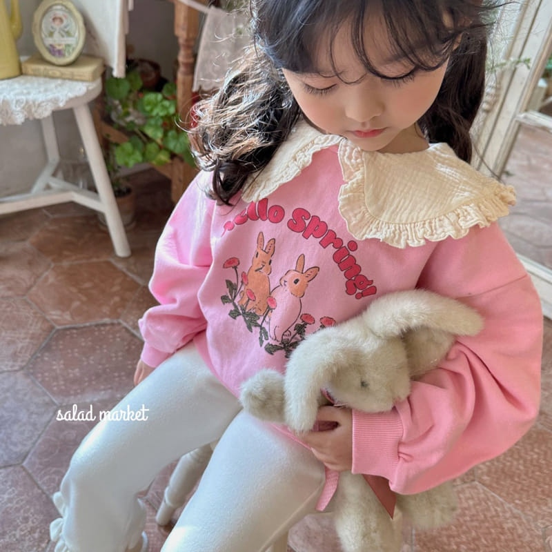 Salad Market - Korean Children Fashion - #discoveringself - Spring Collar Sweatshirt - 12