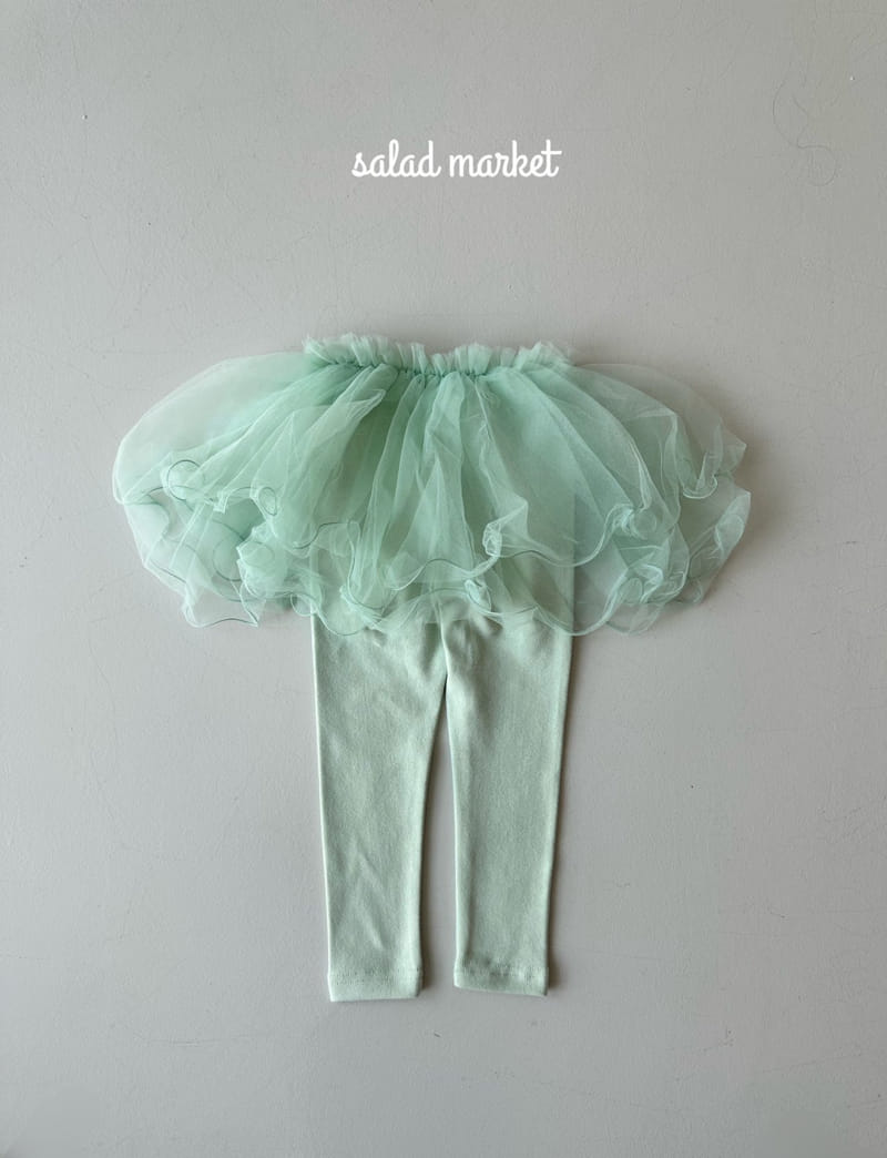 Salad Market - Korean Children Fashion - #fashionkids - Spring Darling Tutu Skirt Leggings - 5