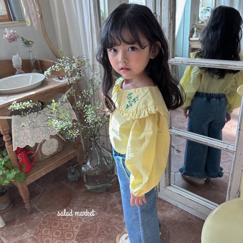 Salad Market - Korean Children Fashion - #kidsstore - Pioni Blouse - 12