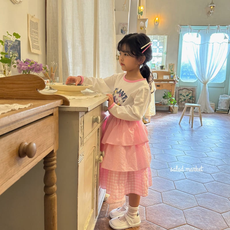 Salad Market - Korean Children Fashion - #magicofchildhood - Candy Cancan Skirt - 10