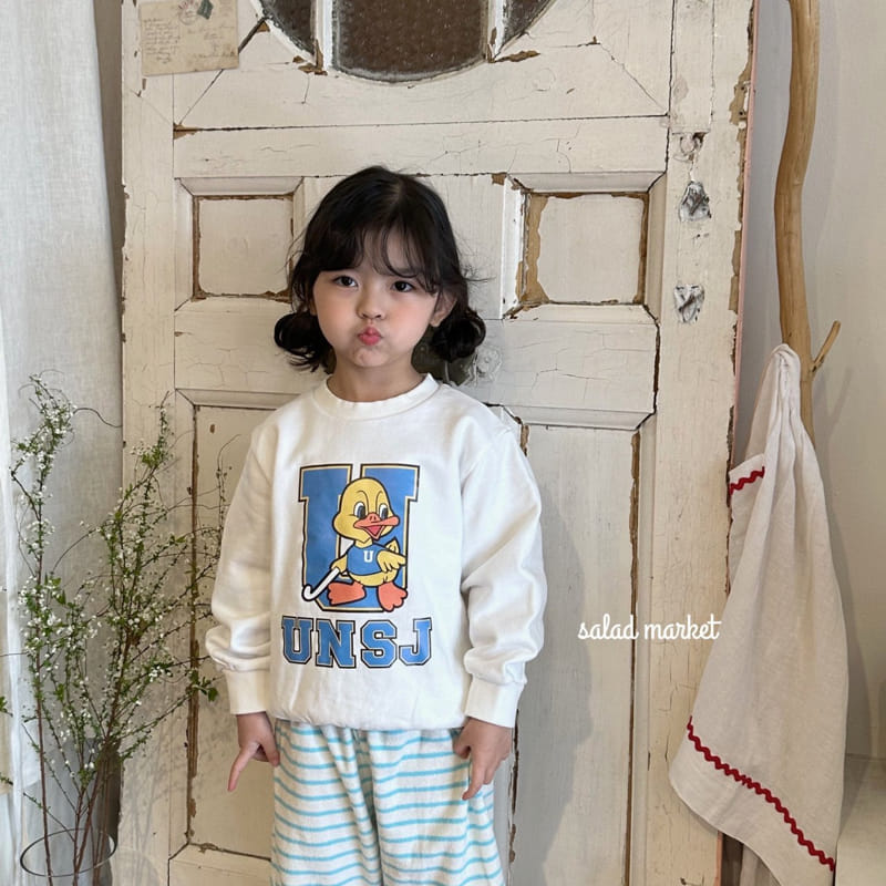 Salad Market - Korean Children Fashion - #prettylittlegirls - Donald Sweatshirt - 7