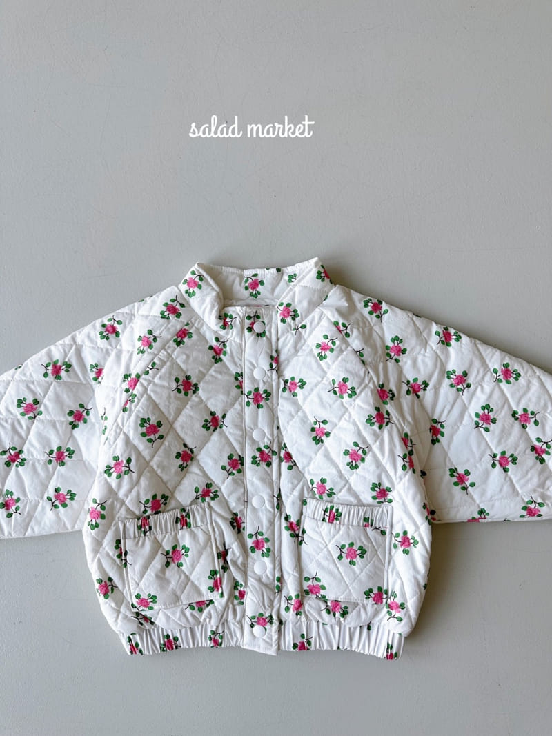 Salad Market - Korean Children Fashion - #toddlerclothing - Mone Quilting Jumper - 4