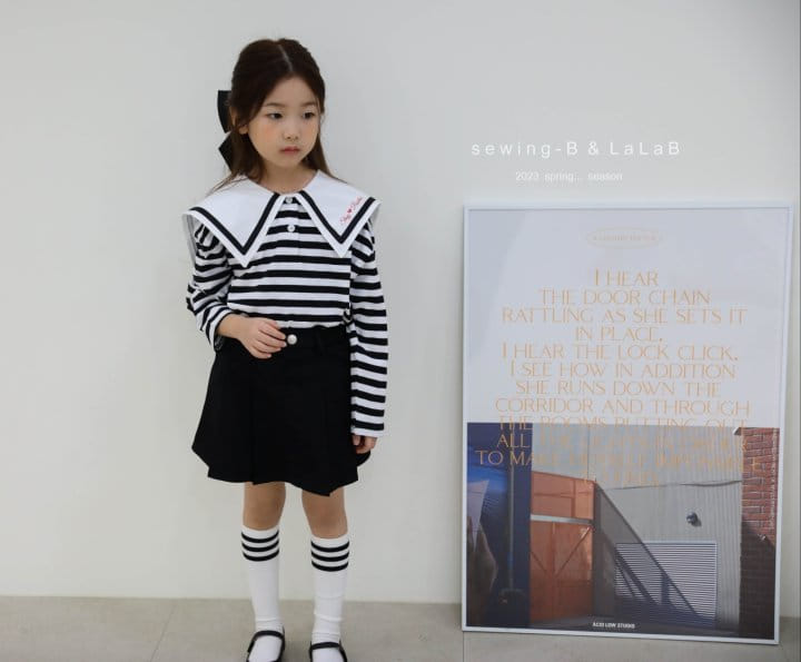 Sewing B - Korean Children Fashion - #Kfashion4kids - Benny Wrinkle Skirt Shorts - 12