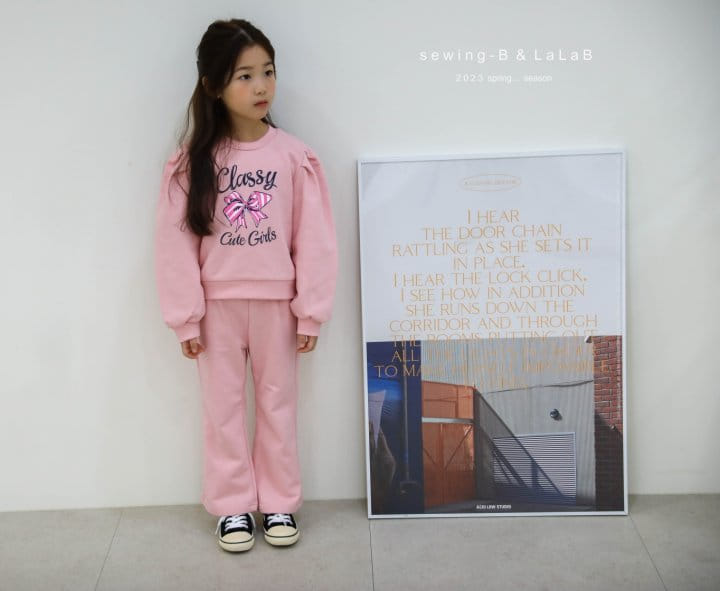Sewing B - Korean Children Fashion - #childofig - Ribbon Top Bottom Set - 10