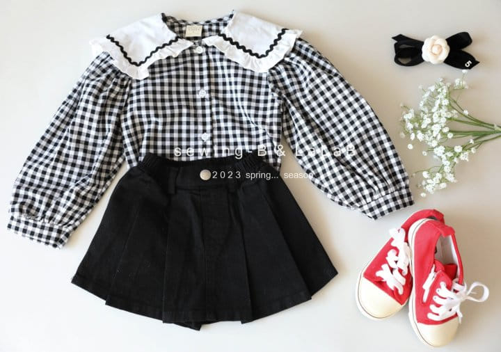 Sewing B - Korean Children Fashion - #childofig - Benny Wrinkle Skirt Shorts - 3