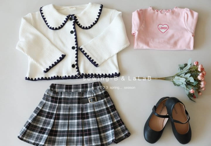 Sewing B - Korean Children Fashion - #childofig - Bijou Check Skirt - 3