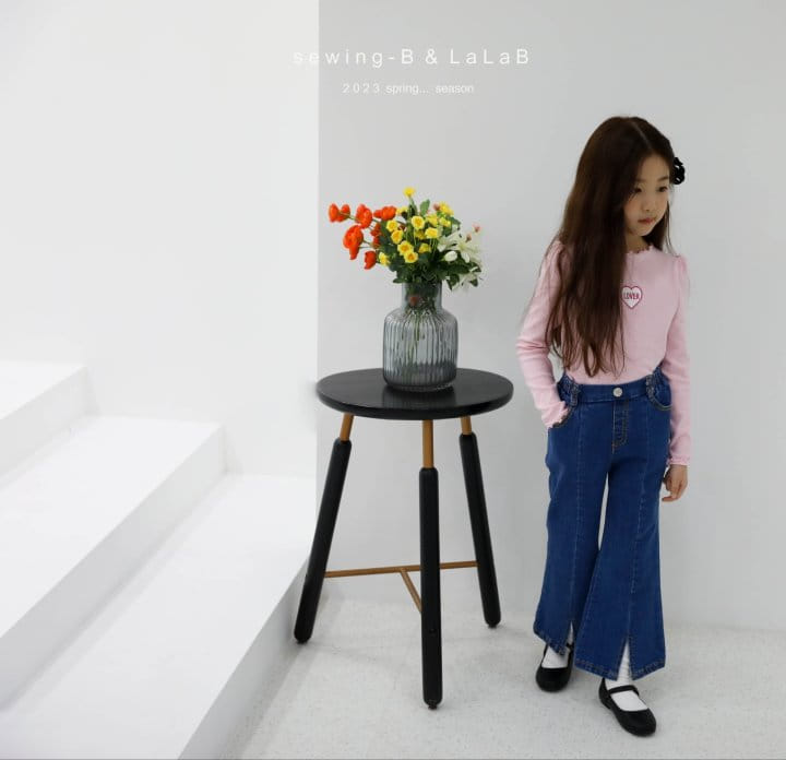 Sewing B - Korean Children Fashion - #childofig - Lover Terry Tee - 12