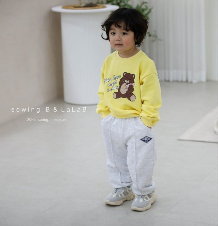 Sewing B - Korean Children Fashion - #childofig - Bear Sweatshirt - 8