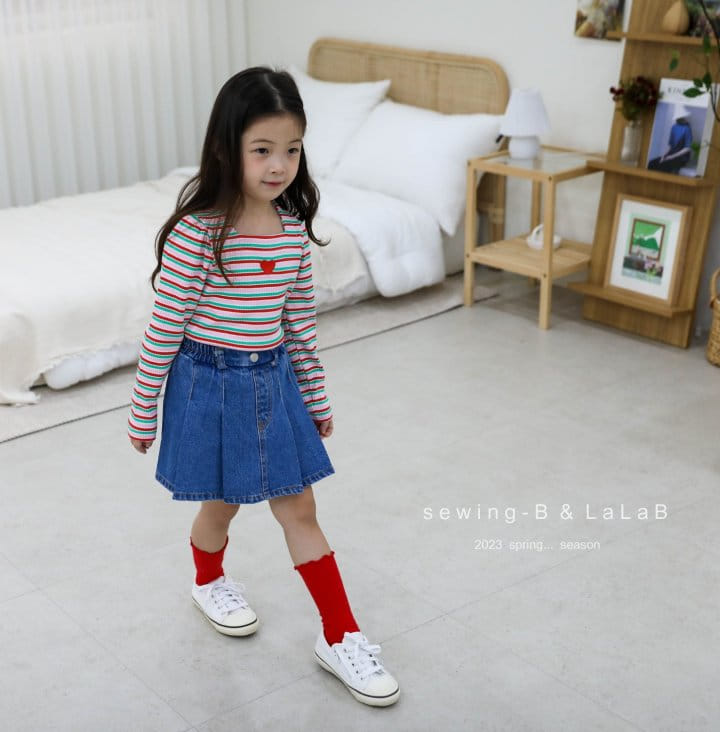 Sewing B - Korean Children Fashion - #stylishchildhood - Juicy Puff Tee - 4