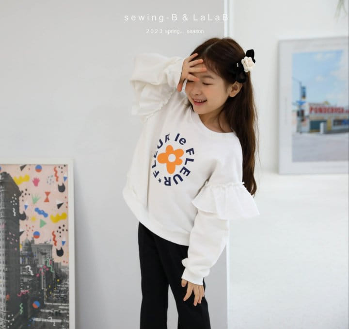 Sewing B - Korean Children Fashion - #childrensboutique - Ruffler Sweatshirt - 12