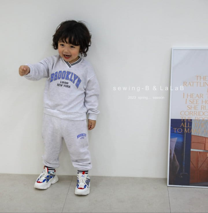 Sewing B - Korean Children Fashion - #designkidswear - Piping Top Bottom Set - 10
