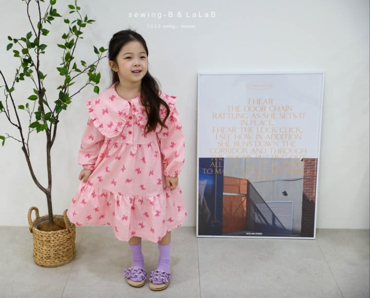 Sewing B - Korean Children Fashion - #designkidswear - Ribbon One-piece - 8