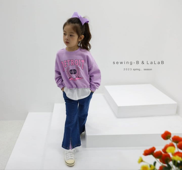 Sewing B - Korean Children Fashion - #designkidswear - Layered Sweatshirt - 12