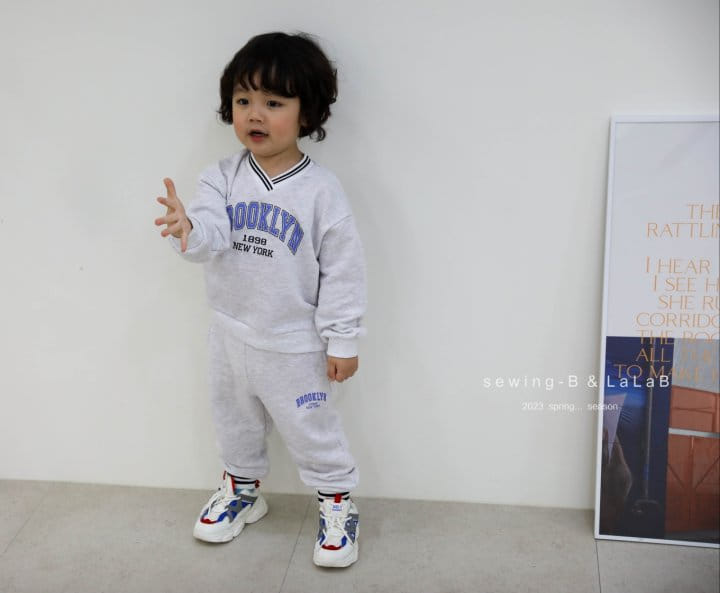 Sewing B - Korean Children Fashion - #discoveringself - Piping Top Bottom Set - 11