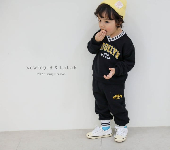 Sewing B - Korean Children Fashion - #fashionkids - Piping Top Bottom Set - 12