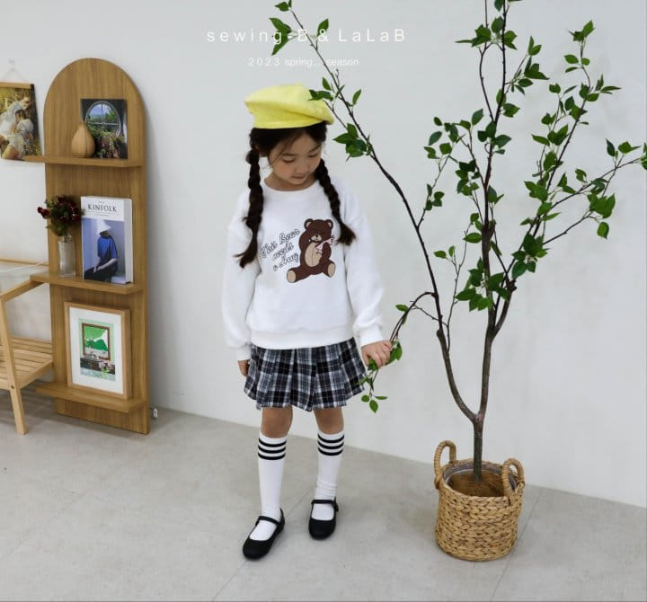Sewing B - Korean Children Fashion - #fashionkids - Bear Sweatshirt - 12