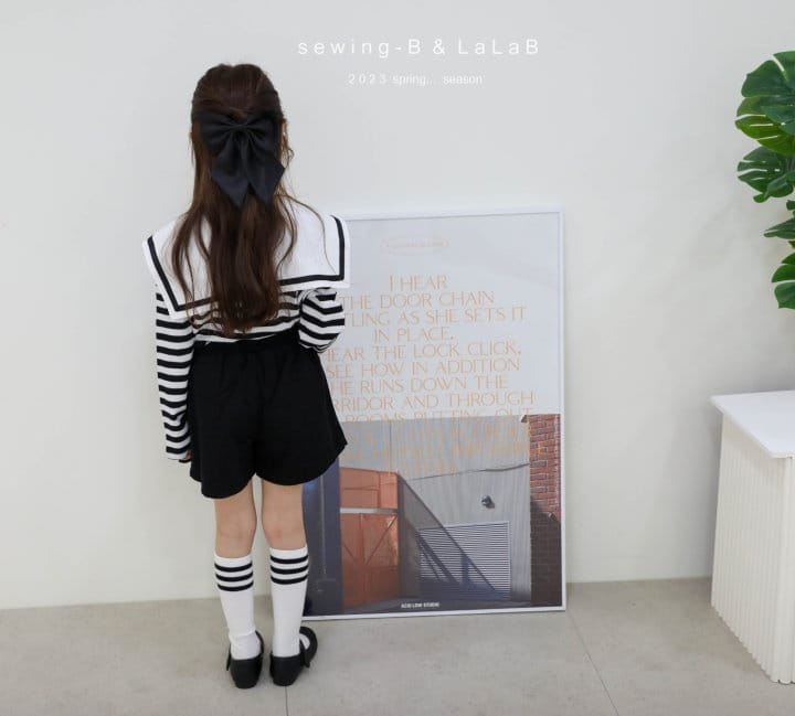 Sewing B - Korean Children Fashion - #fashionkids - Big Collar Tee - 10