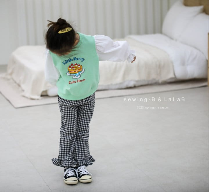 Sewing B - Korean Children Fashion - #kidsstore - Juicy Frill Pants - 4