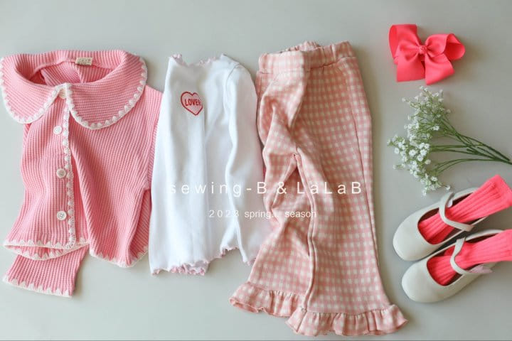 Sewing B - Korean Children Fashion - #littlefashionista - Lover Terry Tee - 5