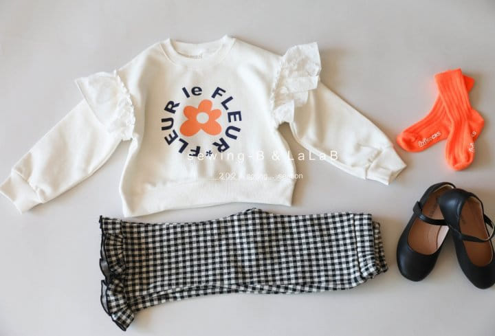 Sewing B - Korean Children Fashion - #Kfashion4kids - Ruffler Sweatshirt - 4