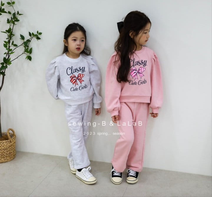 Sewing B - Korean Children Fashion - #magicofchildhood - Ribbon Top Bottom Set - 7