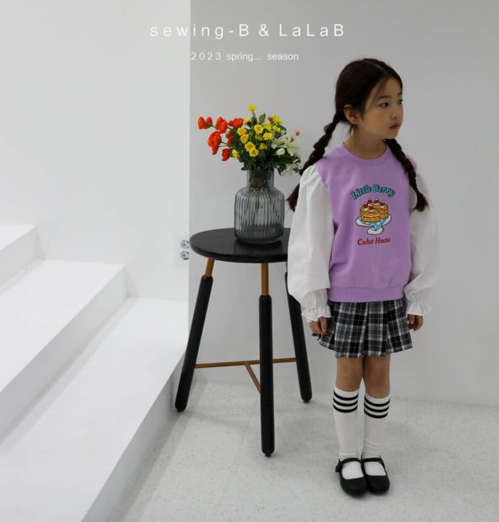 Sewing B - Korean Children Fashion - #magicofchildhood - Cake Sweatshirt - 11