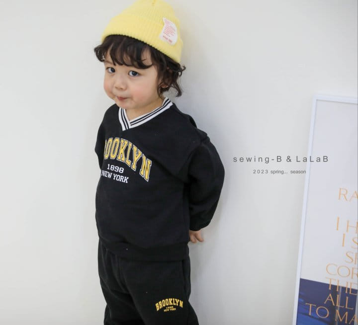 Sewing B - Korean Children Fashion - #minifashionista - Piping Top Bottom Set - 5