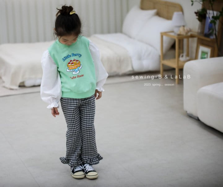 Sewing B - Korean Children Fashion - #minifashionista - Cake Sweatshirt - 12