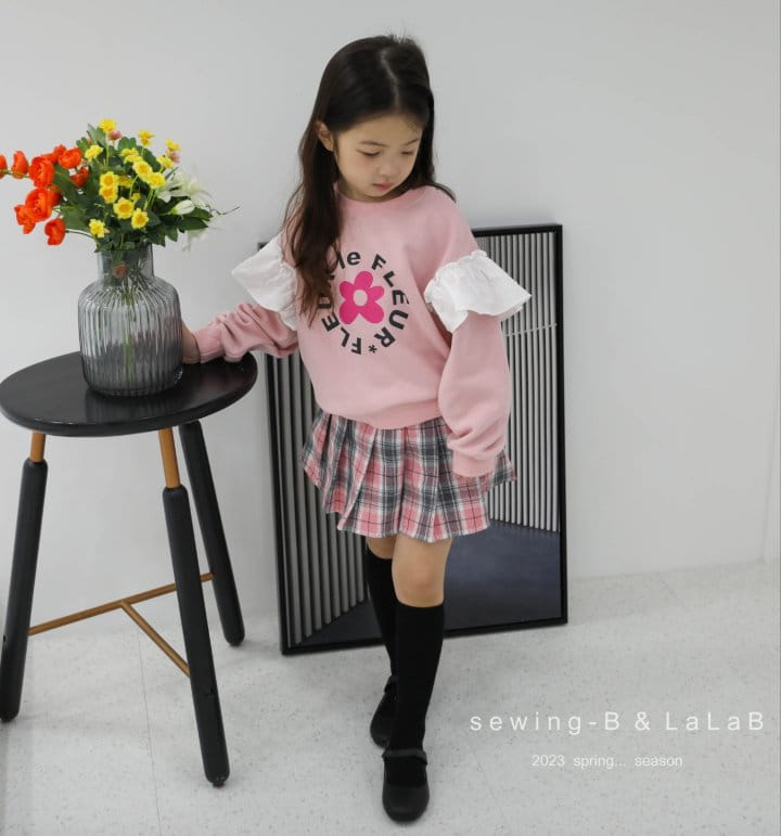 Sewing B - Korean Children Fashion - #prettylittlegirls - Ruffler Sweatshirt - 7