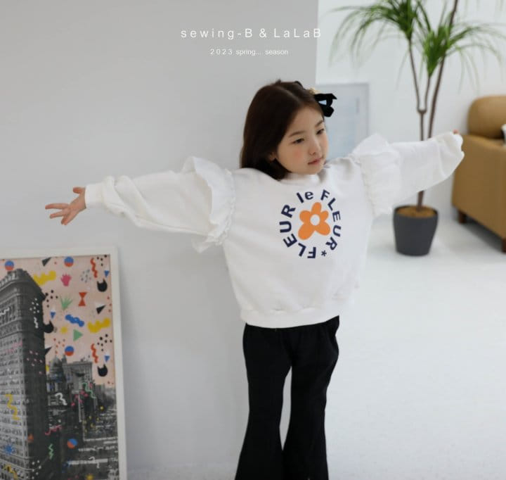 Sewing B - Korean Children Fashion - #stylishchildhood - Ruffler Sweatshirt - 10