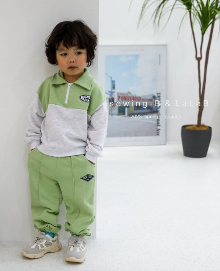 Sewing B - Korean Children Fashion - #todddlerfashion - Magent Zip-up - 6