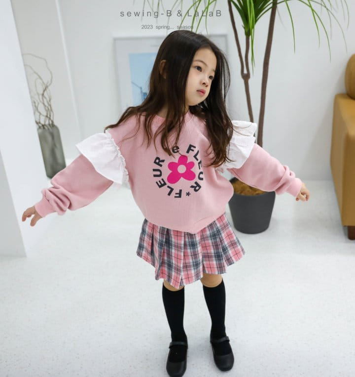 Sewing B - Korean Children Fashion - #toddlerclothing - Ruffler Sweatshirt - 9