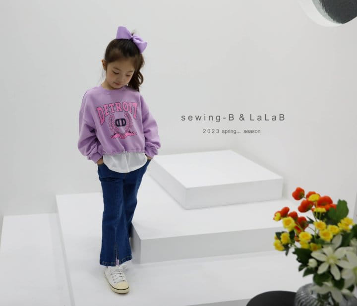 Sewing B - Korean Children Fashion - #toddlerclothing - Layered Sweatshirt - 8