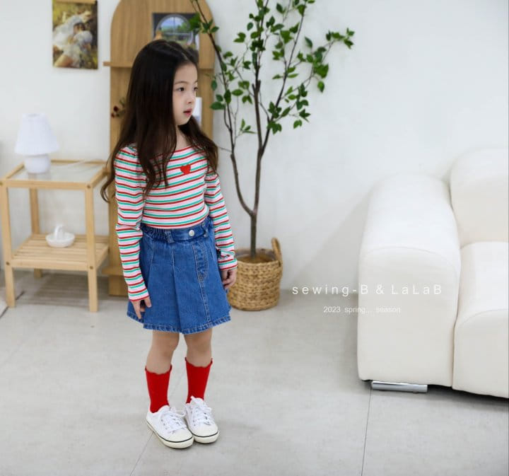 Sewing B - Korean Children Fashion - #toddlerclothing - Juicy Puff Tee - 2