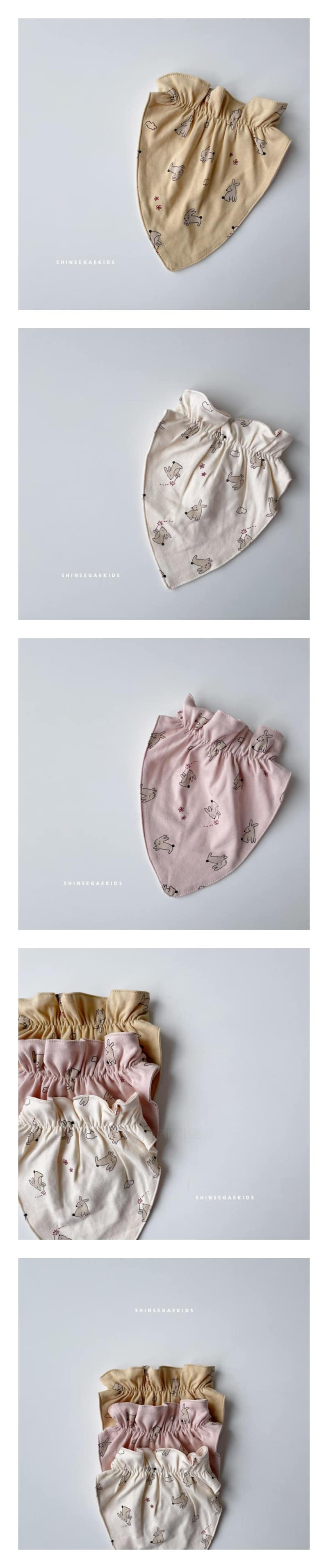 Shinseage Kids - Korean Baby Fashion - #babyboutique - Jump Rabbit Scarf Bib