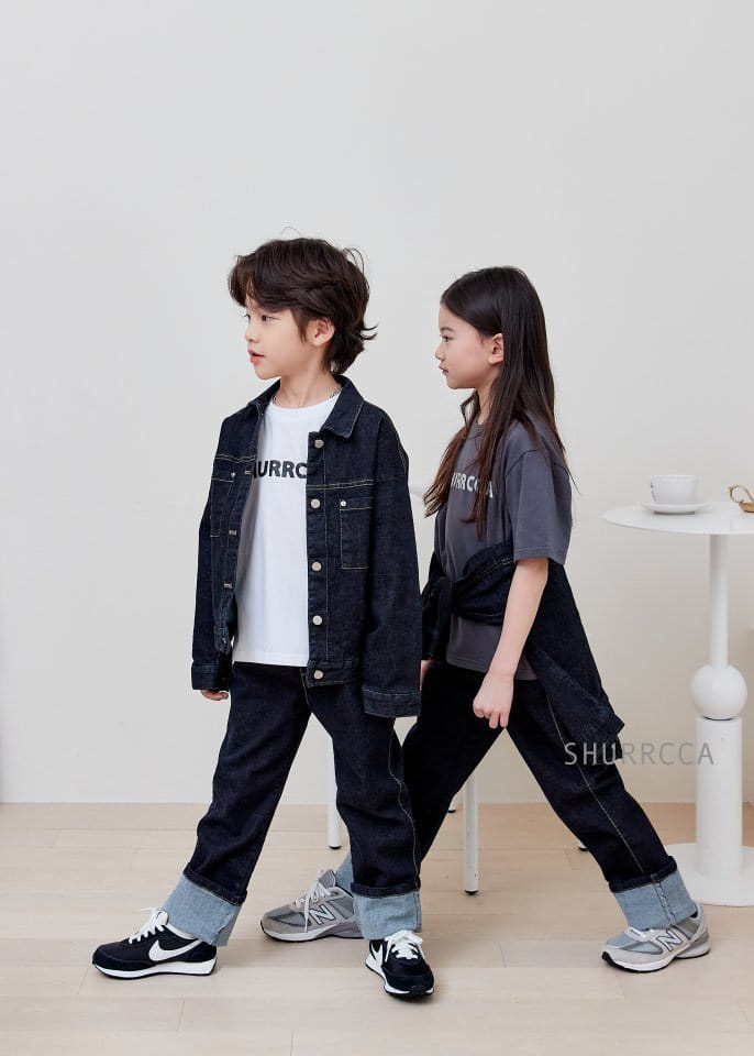 Shurrcca - Korean Children Fashion - #fashionkids - Real Roll-up Jeans