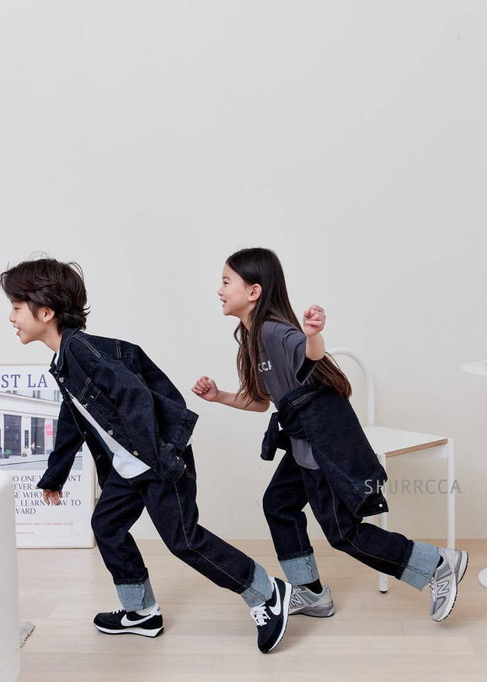 Shurrcca - Korean Children Fashion - #kidsshorts - Real Roll-up Jeans - 2