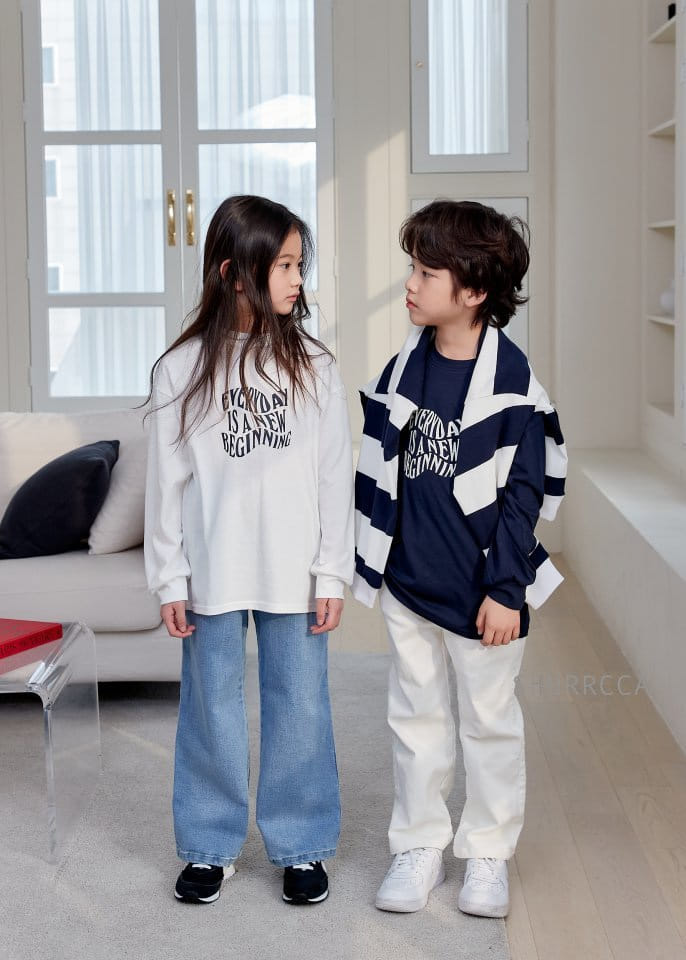 Shurrcca - Korean Children Fashion - #kidsstore - White Jeans - 2