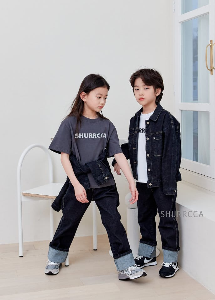 Shurrcca - Korean Children Fashion - #kidsstore - Real Roll-up Jeans - 4