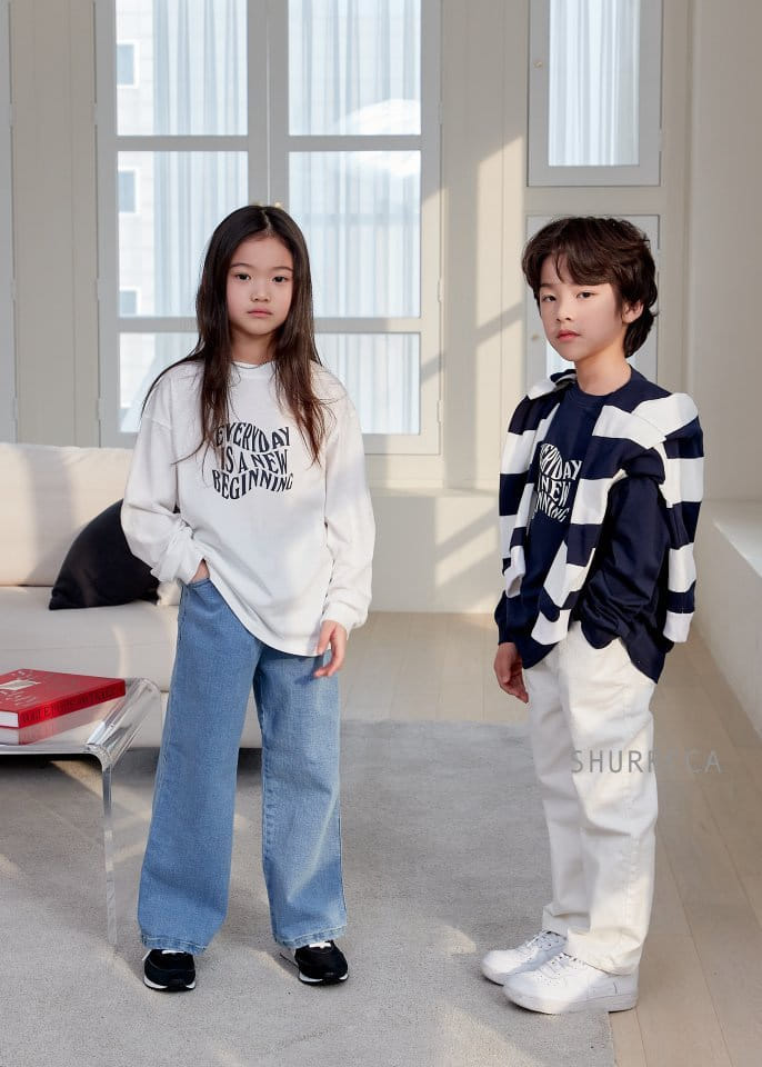 Shurrcca - Korean Children Fashion - #littlefashionista - White Jeans - 5