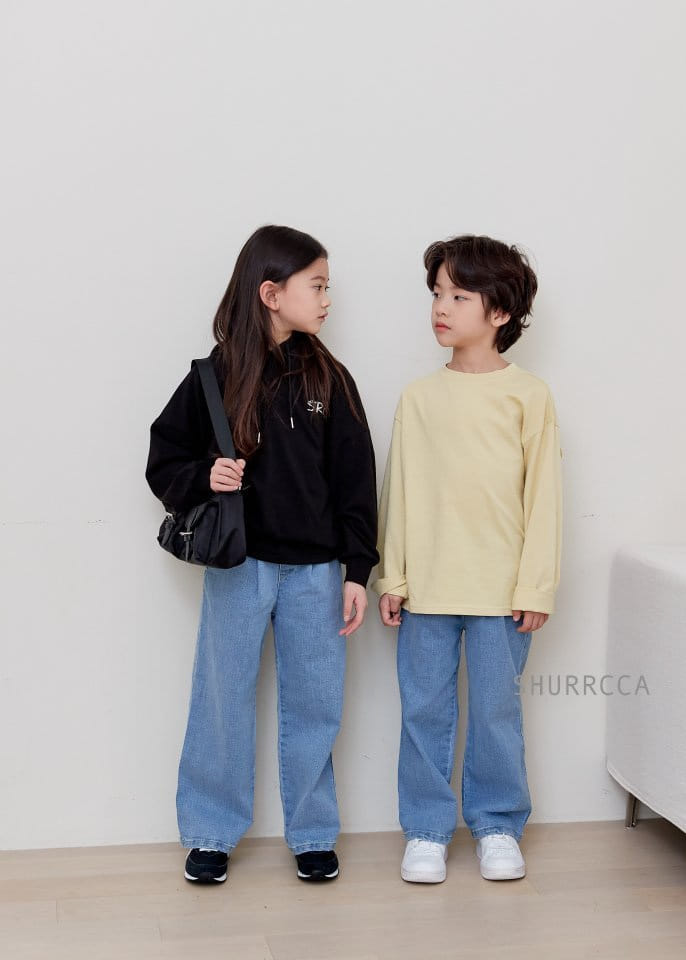 Shurrcca - Korean Children Fashion - #magicofchildhood - 102 Wide Jeans - 3