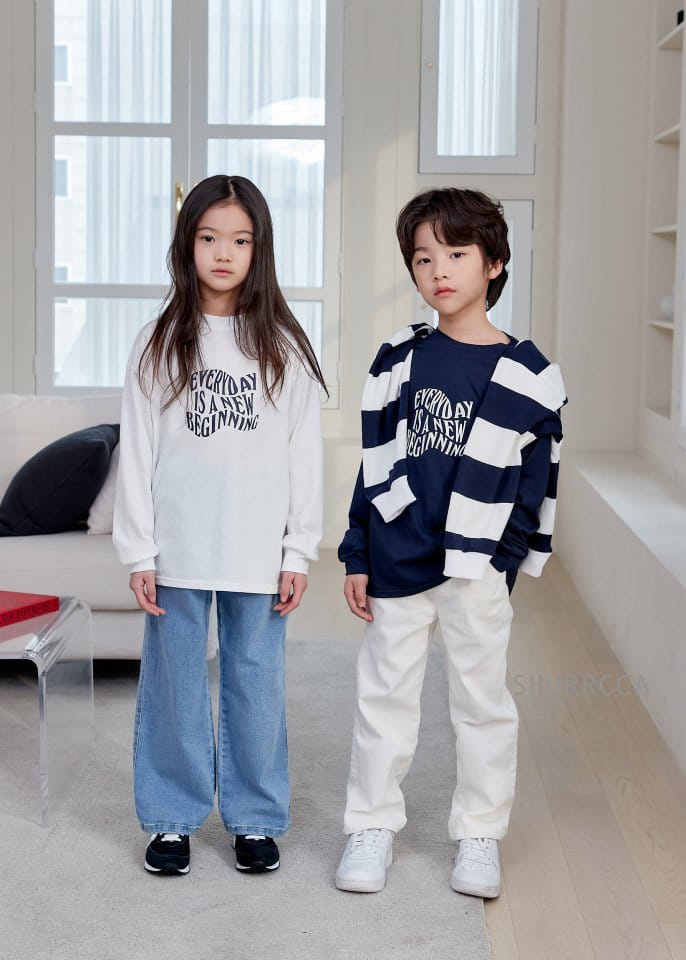 Shurrcca - Korean Children Fashion - #todddlerfashion - White Jeans - 9