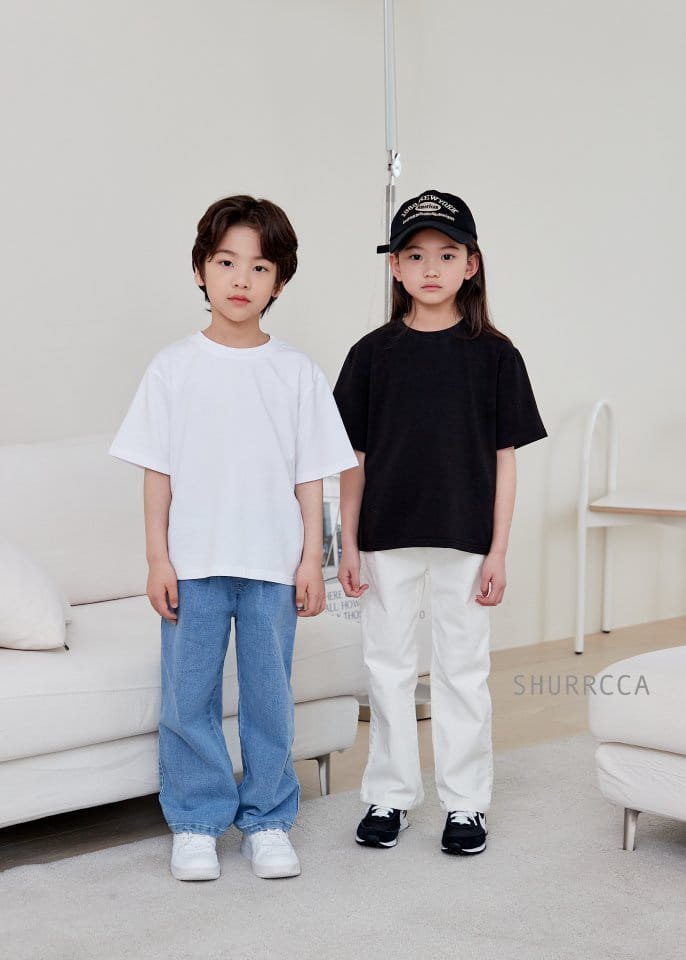 Shurrcca - Korean Children Fashion - #toddlerclothing - White Jeans - 10