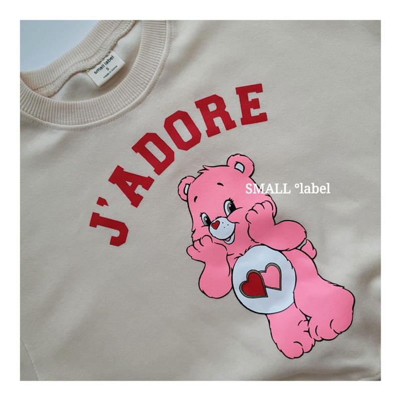 Small Label - Korean Children Fashion - #Kfashion4kids - Pink Bear Sweatshirt - 2