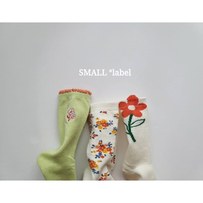 Small Label - Korean Children Fashion - #childofig - 1 Flower Socks Set
