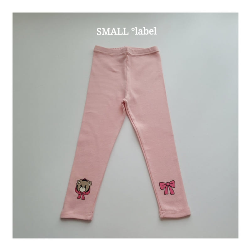Small Label - Korean Children Fashion - #childrensboutique - Ribbon Bear Leggings - 3