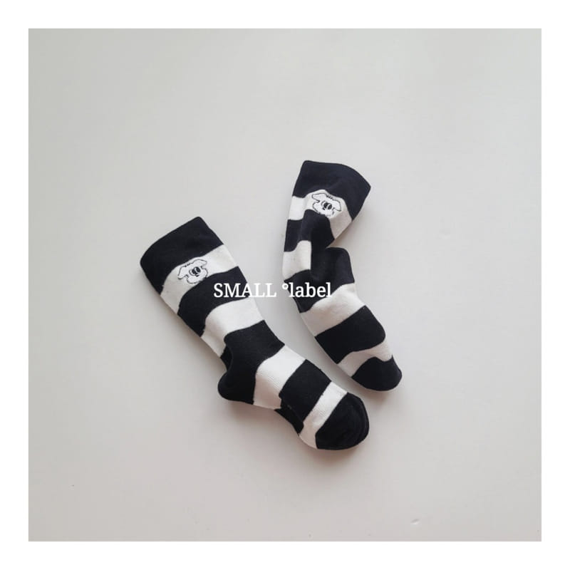 Small Label - Korean Children Fashion - #childrensboutique - Black Dog Socks Set