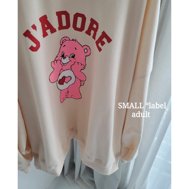 Small Label - Korean Children Fashion - #designkidswear - Pink Bear Sweatshirt - 12