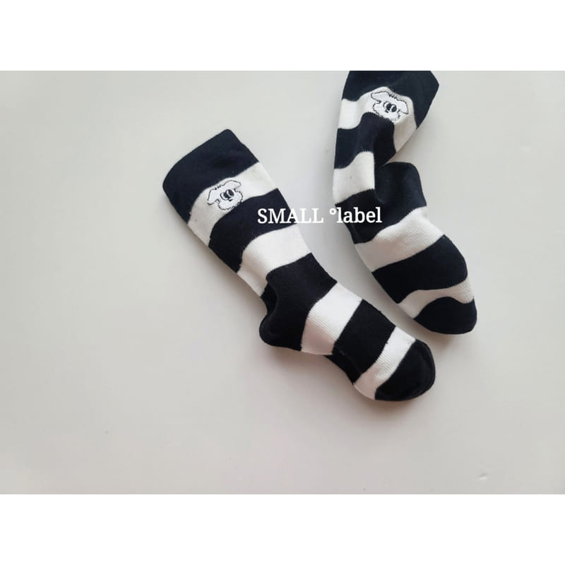 Small Label - Korean Children Fashion - #designkidswear - Black Dog Socks Set - 2
