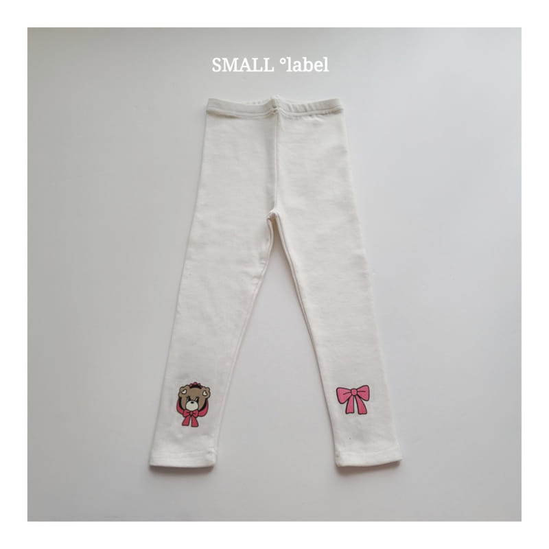 Small Label - Korean Children Fashion - #discoveringself - Ribbon Bear Leggings - 5